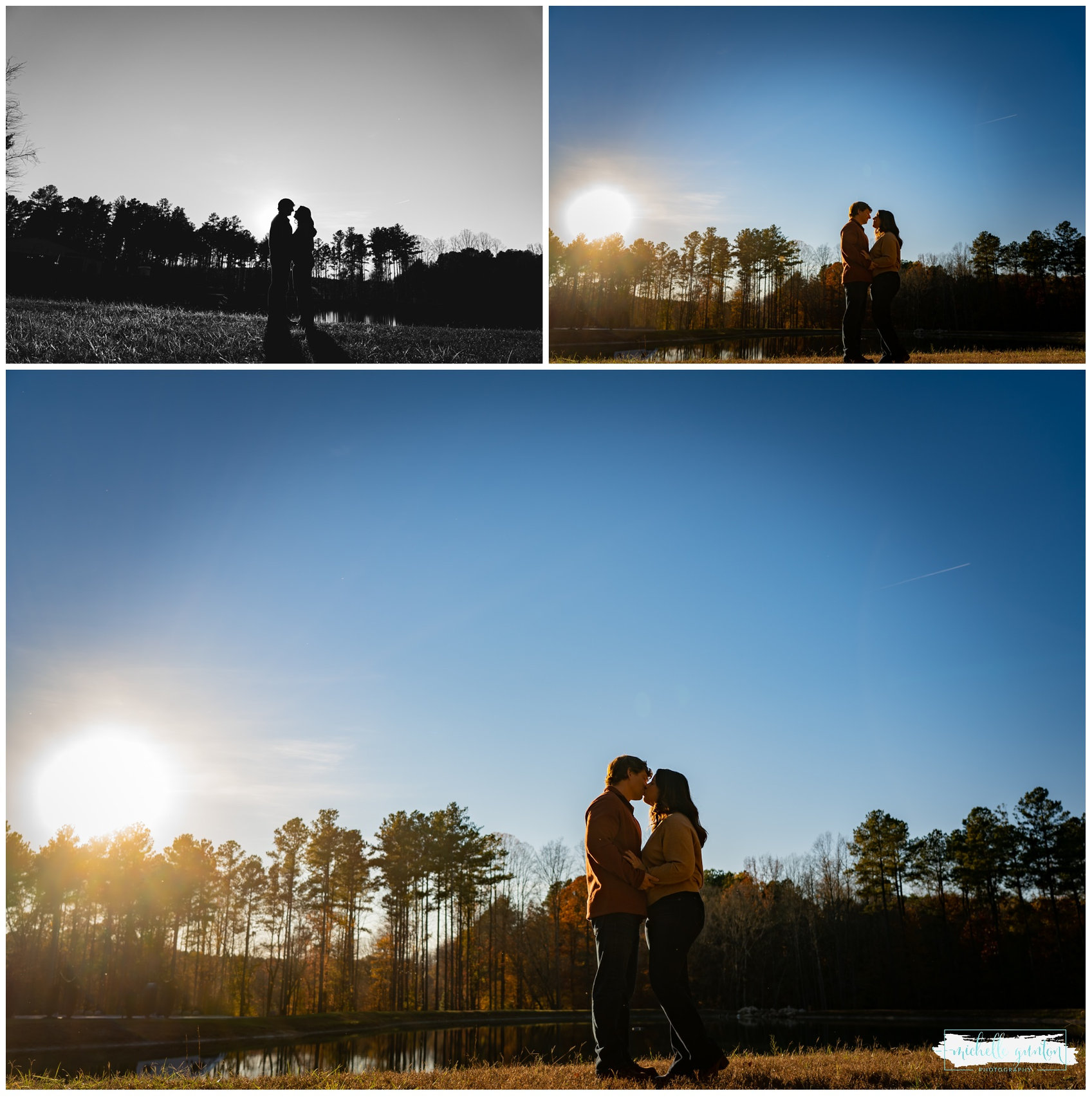 Pinehill Pavilion Engagement Wedding Photos Youngsville