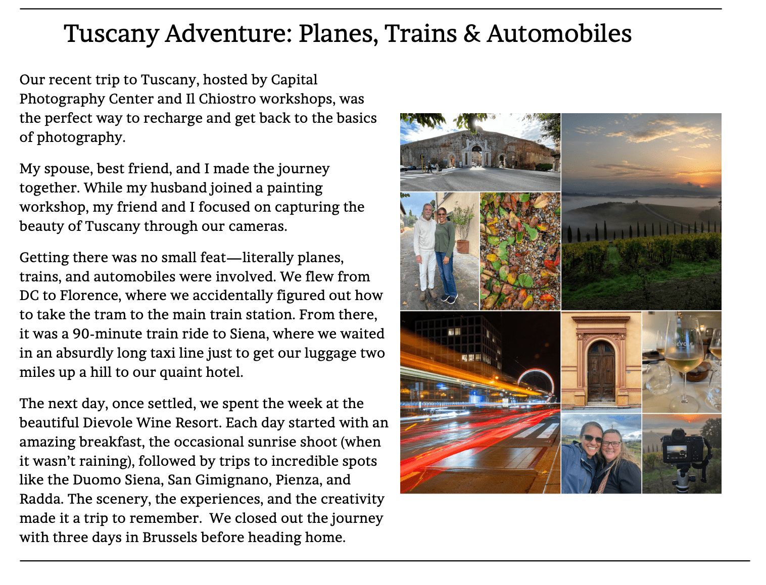 Tuscany Adventure