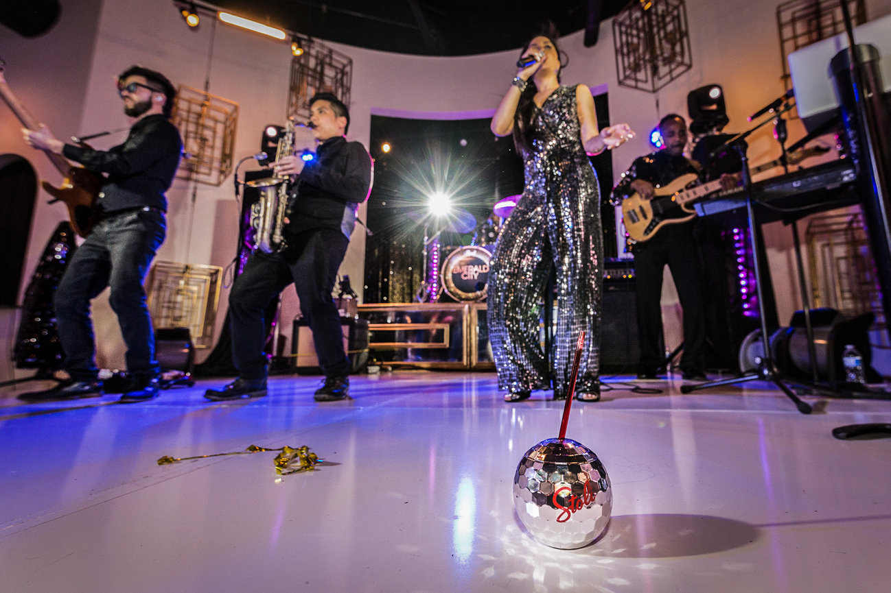 emerald city band, event photography red bow tie photo, stoli vodka, local dfw event and brand recognition professional photographer