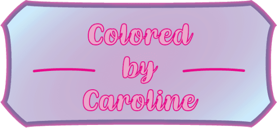 Colored by Caroline Photography Logo