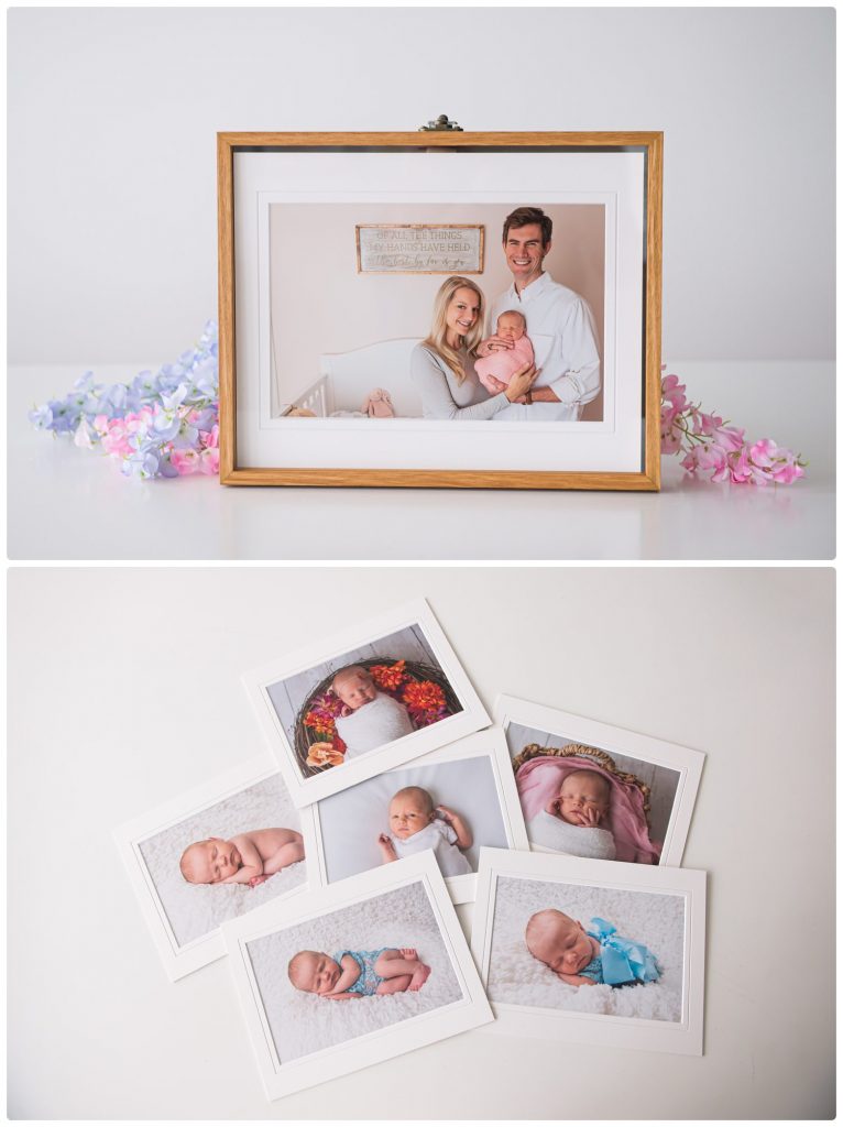 custom newborn photography session