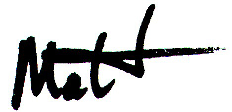 Matts signature