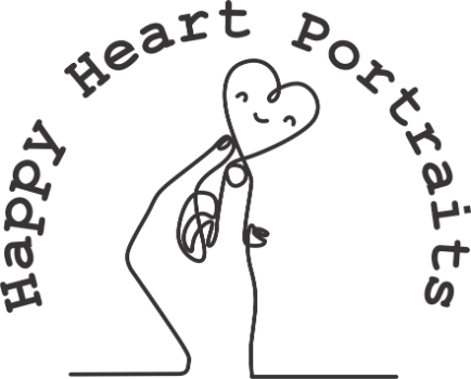 Happy Heart Portraits Logo