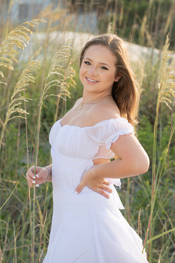 Senior Portraits in North Myrtle Beach with Alex Michele Coleman