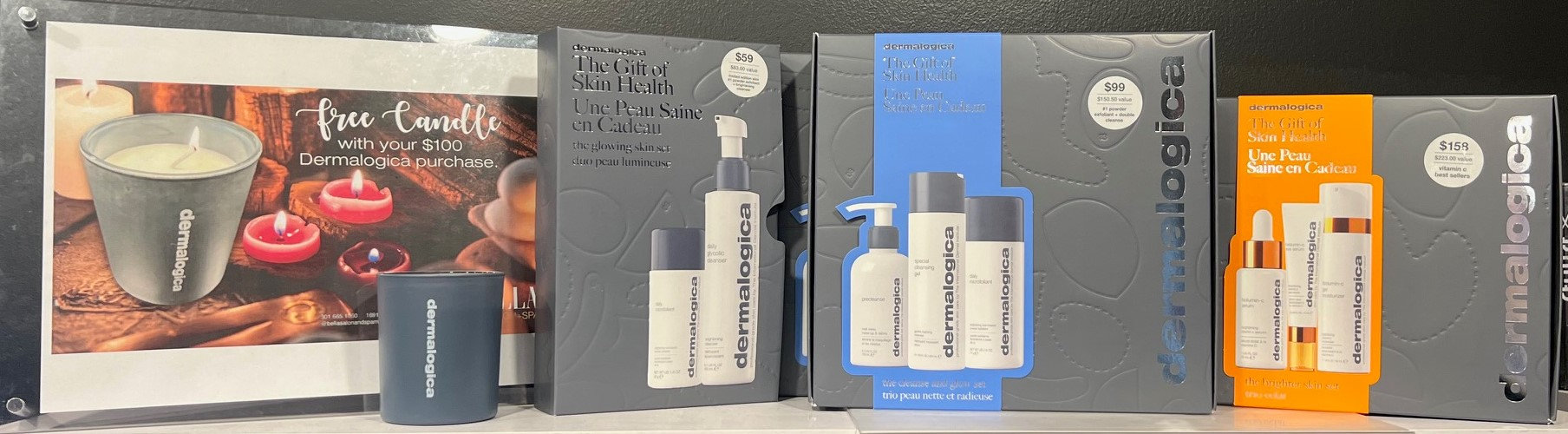Dermalogica Skin Care gift sets are now at 10 OFF! Bella Salon and Spa