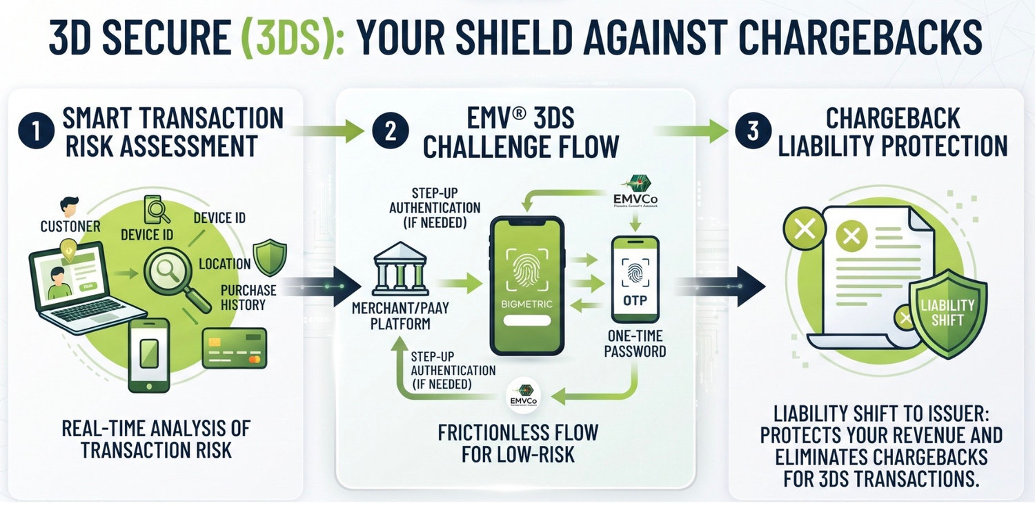 Chargeback Support with 3DS
