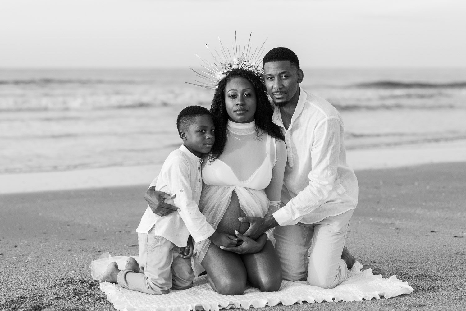 Isle of Palms and Hampton Park Maternity Session, The Imhoede Family