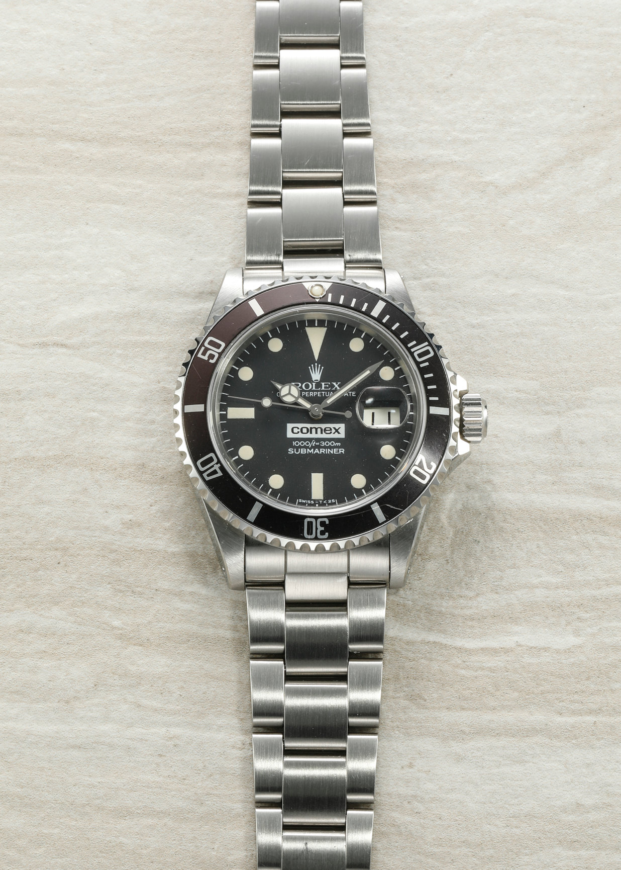 Rolex Submariner 16800 COMEX Matte B&P 1982- Roy & Sacha Davidoff SA
