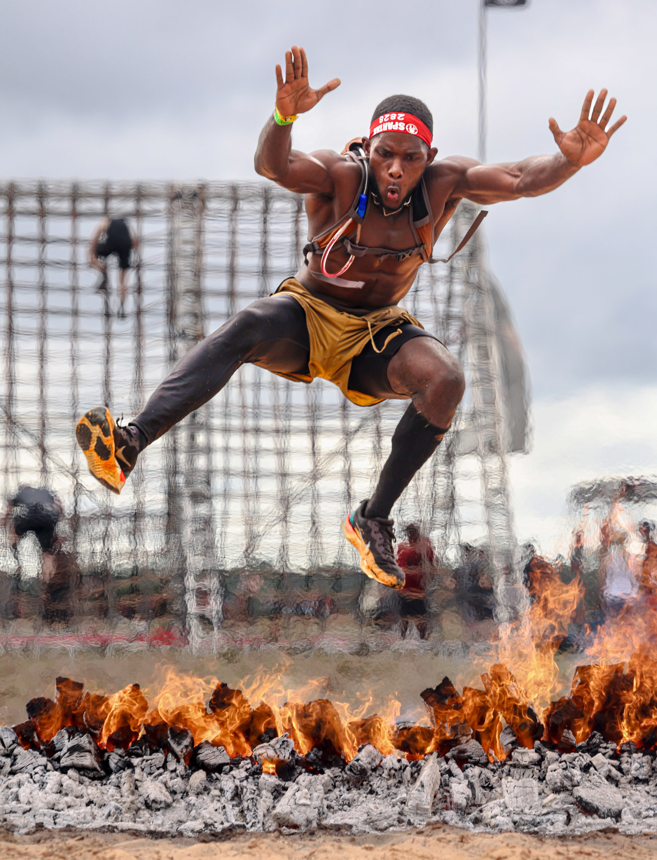 JP Pedicino Photography capturing an athlete clearing an obstacle