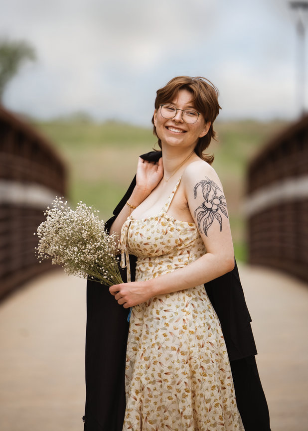 Cedar Falls, Iowa senior photography designed to help clients showcase their personality with a polished look.