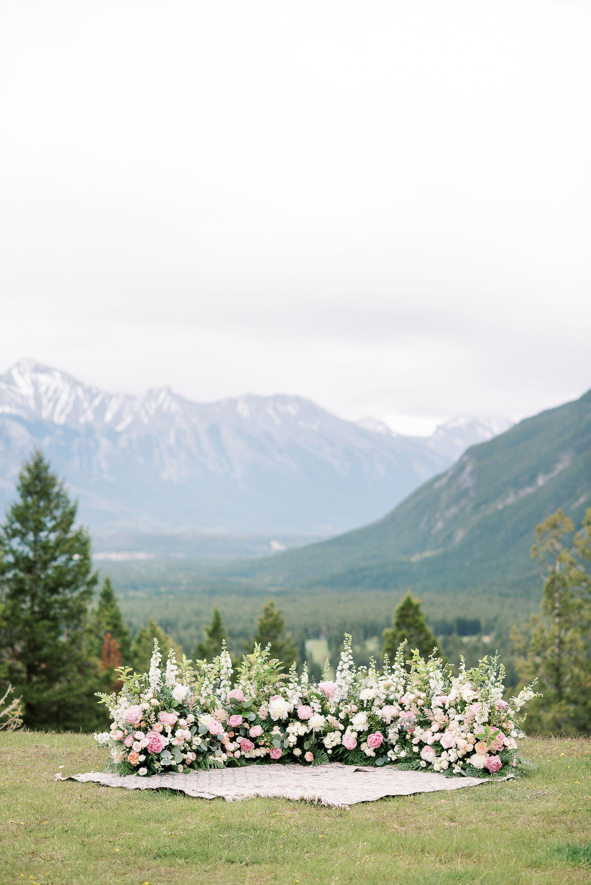 Grounded Floral Arch Inspiration