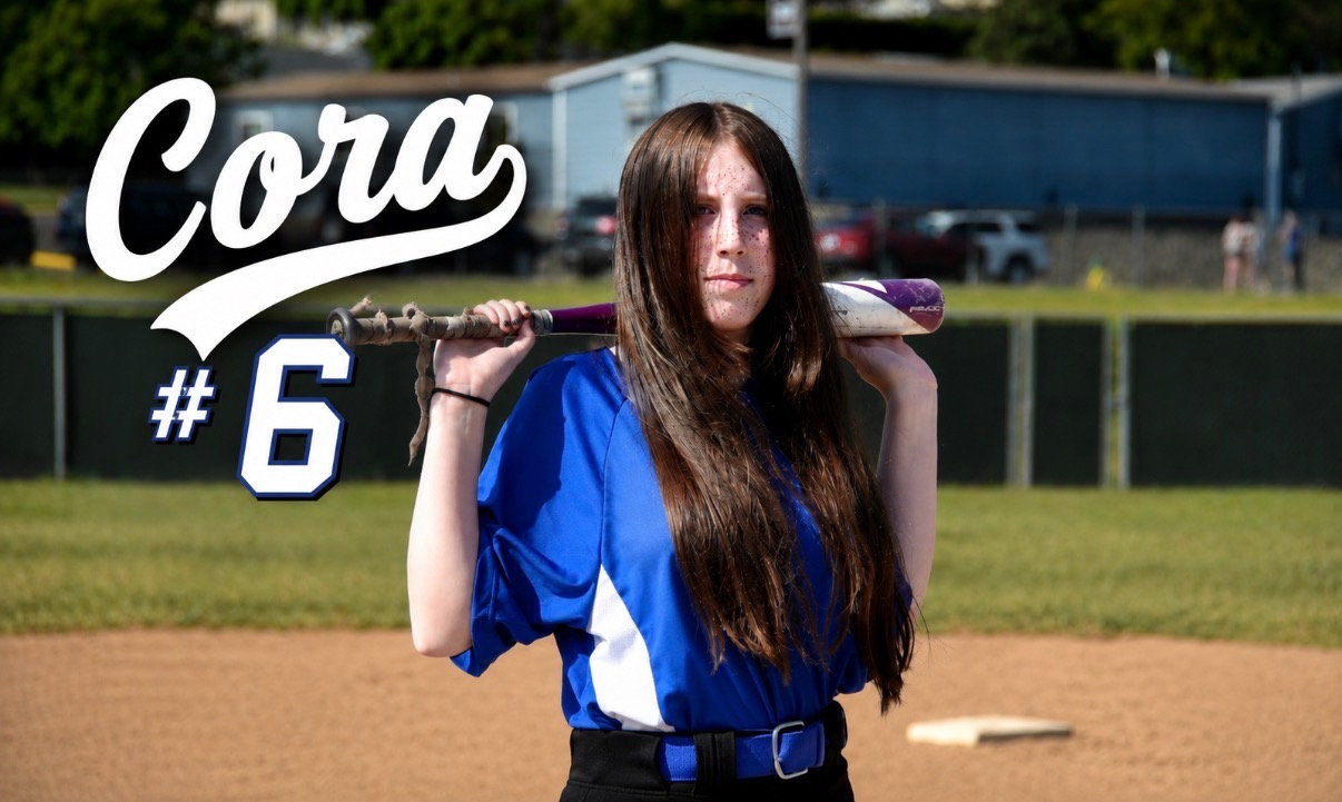 Cora softball player portrait wearing jersey number 6