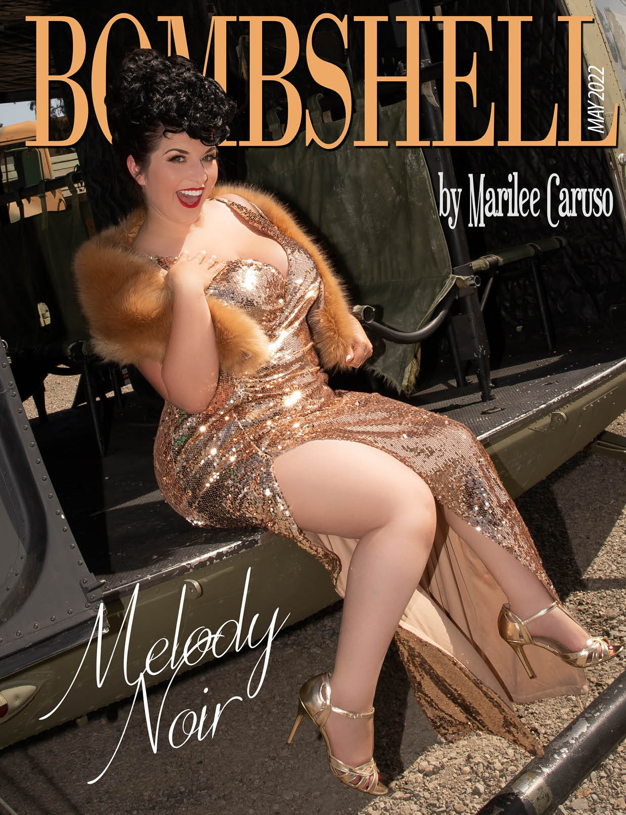 Miss Melody Noir first Bombshell cover