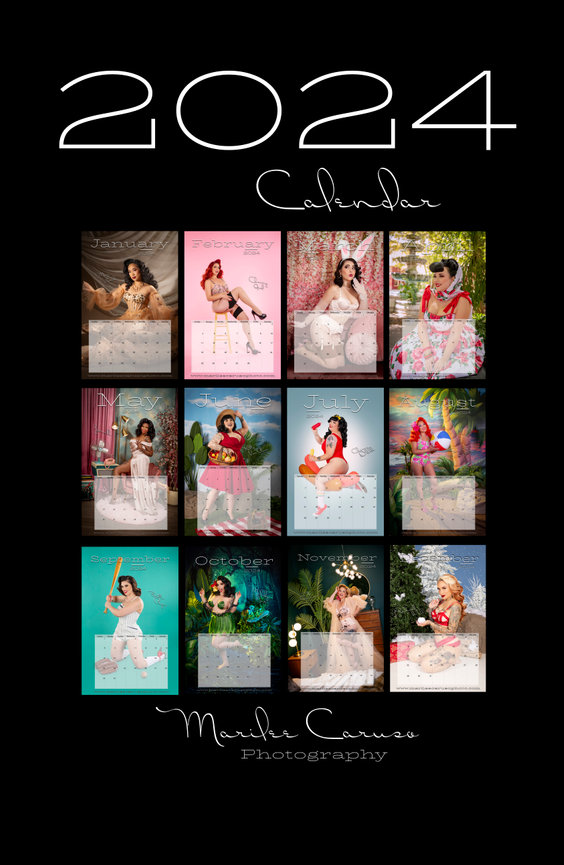 2024 Pinup Calendar Store Marilee Caruso Photography 2024-pinup-calendar-store-marilee-caruso-photography