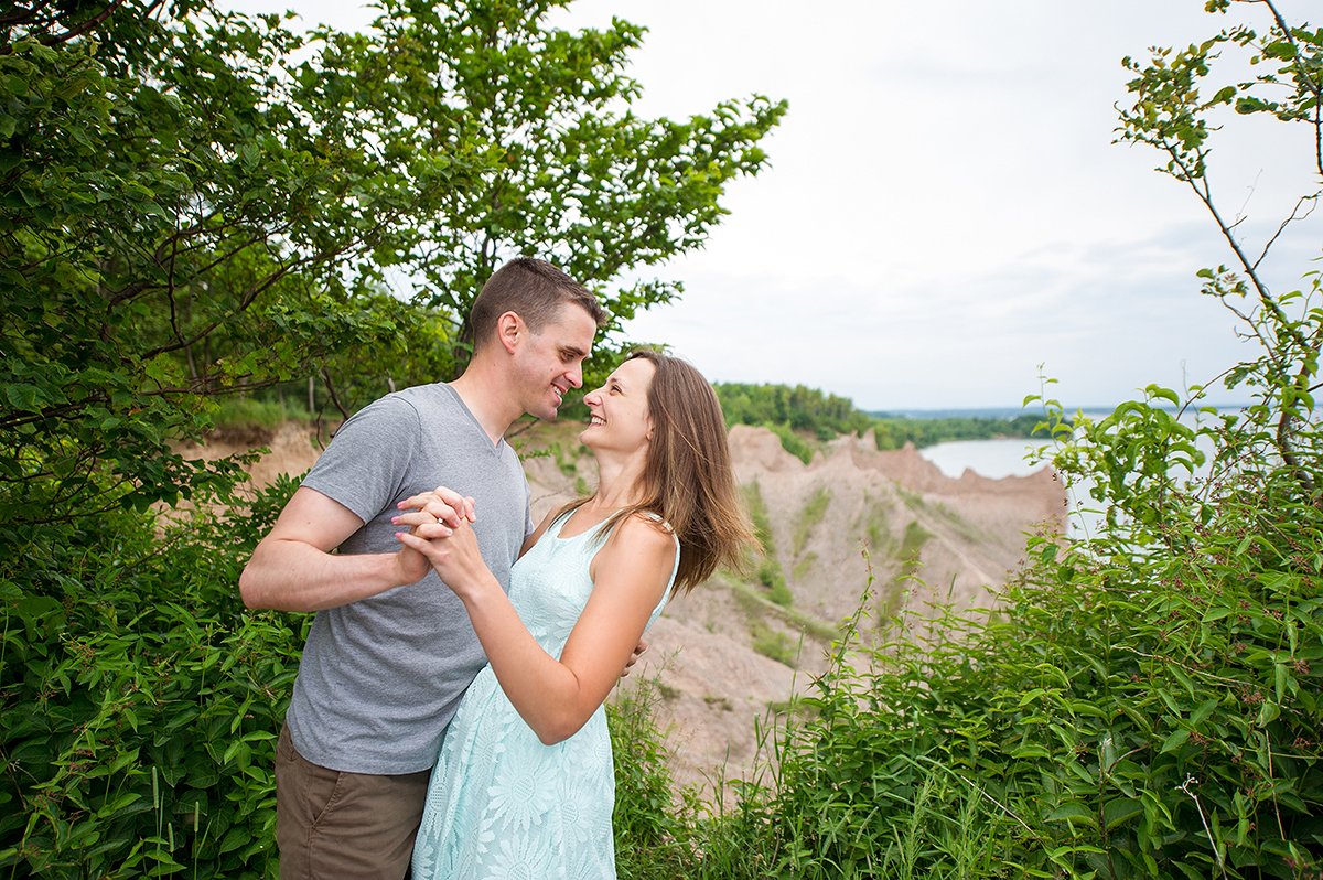 engagement photos in nature 
