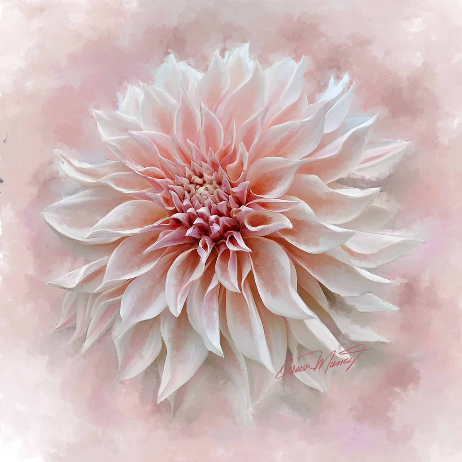 Blush Dahlia - Dawn M Muncy